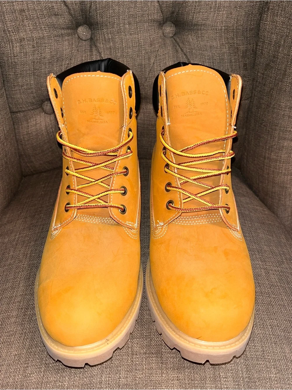 G.H. Bass & Co. Fillmore UL nubuck boots men's 9